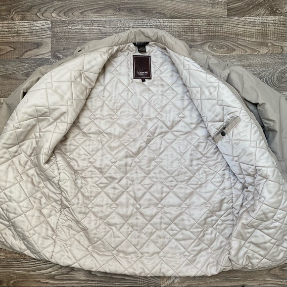 Coach Leatherware Utility Field Jacket Tan Small - Picture 13 of 14